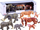 Set lodrash figurina Safari Model Series, 7 copë, plastikë, shumëngjyrëshe