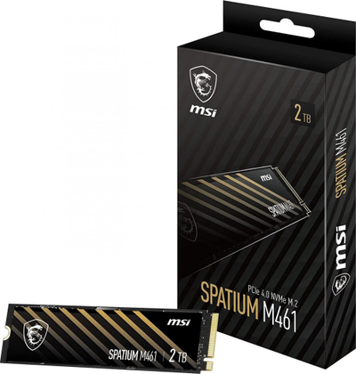 Disk SSD MSI Spatium M461, 2TB, M.2 2280 PCI-E x4 Gen4 NVMe