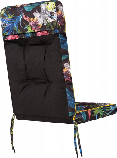 Jastëk lezhe Hobbygarden Cushion Lena, 50x120 cm, me gjethe shumëngjyrëshe
