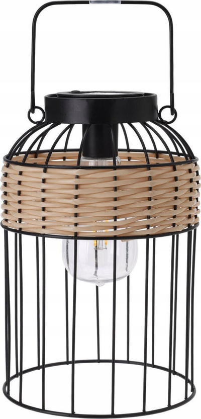 Fener solar dekorativ SOLAR LANTERN, LED, 16x25cm, i zi