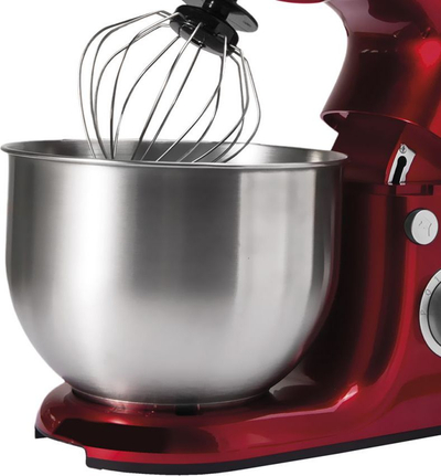 Mikser planetar Eldom WRK1250 Chef, 800W, tas inox 5L, i kuq