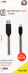 Kабел USB 2GO, USB-A во microUSB, 1 m, повеќебоен
