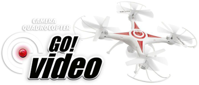 Dron Revell RC Quadcopter GO!Video (337584), i bardhë
