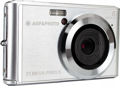 Fotoaparat digjital AgfaPhoto DC5200, i argjendtë