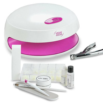 Set llambë UV me aksesorë për thonj Rio-Beauty Rio UV Nails Extensions