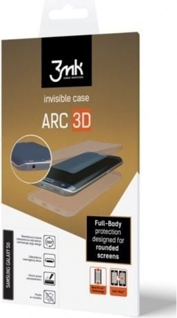 Заштитна обвивка 3MK Invisiblecase ARC 3D за Samsung Galaxy S9, ултра тенка, транспарентна