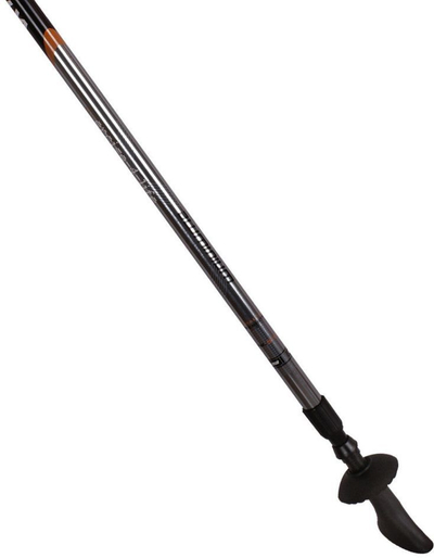 Set shkopinjë skijimi Nils Extreme Carbon, 2 copë, të zeza