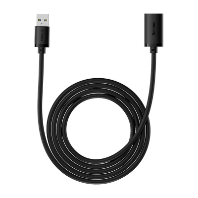 Kabllo zgjatuese USB 3.0 Baseus AirJoy, 2m, 5 Gbps, e zezë
