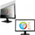 Filtër privatësie për monitor V7 PS24.0WA2-2N, 24", raport 16:10, i zi