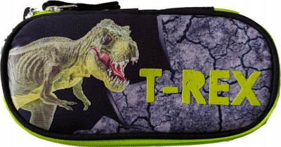 Penar St. Majewski Bambino T-Rex, formë ovale, me flap, me shumë ngjyra