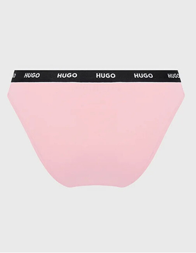 Set mbathje për femra HUGO BOSS, 3 copë, rozë