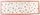 Rrip tavoline Villeroy &amp; Boch Toy's Delight, 30 x 94 cm, me motive festash, i bardhë me të kuqe