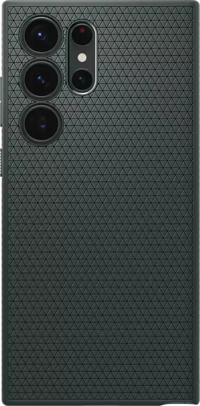 Kllëf telefoni Spigen Liquid Air për Samsung Galaxy S23 Ultra, TPU, jeshil