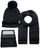 Set Jack&Jones JACOSAN 12197783 shall + kapelë, i kaltër