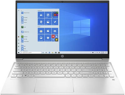 Laptop HP Pavilion 15-eh1369nw, 15.6", AMD Ryzen 5, 16GB RAM, 512GB SSD, AMD Radeon Graphics, i argjendtë