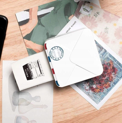 Letër vetëngjitëse për printer termik Phomemo Q22-RMS10, set 3 rrotulla, 50mm, e bardhë