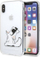Заштитна маска за телефон Karl Lagerfeld Fun Choupette KLHCPXCFNRC, за iPhone X XS, пластична, проѕирна