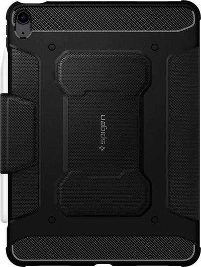 Mbulesë tabletë Spigen Rugged Armor Pro për iPad Air 5 10.9" dhe iPad Air 4 10.9", e zezë