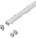 Set profil alumini për shirita LED, 2000 x 7.8 x 9 mm, montim sipërfaqësor, argjendtë