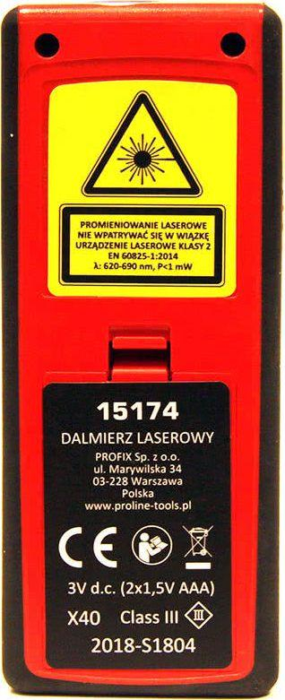 Largësimetër lazer Proline, deri në 40 m