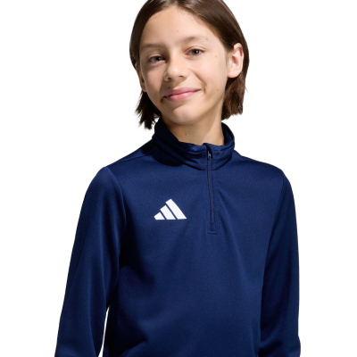 Детска тренинг блуза Adidas Entrada 26, рециклиран полиестер, технологија ClimaCool, црна