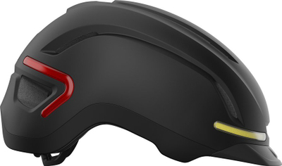 Kaskë urbane Giro Ethos Shield Mips, drita LED, madhësia L 59-63 cm, e zezë