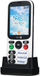 Telefoni Doro 780X, 2.8", me buton emergjence, bardh e zi