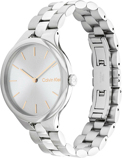 Orë për femra Calvin Klein Linked 25200128, e argjendtë