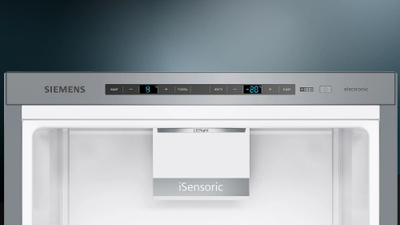 Frigorifer kombinim Siemens KG39E8IBA, 343L, 201cm, inox argjendtë