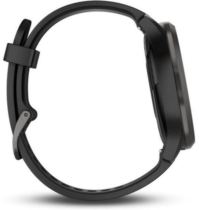 Orë e mençur Garmin Vivomove Optic Sport, i zi