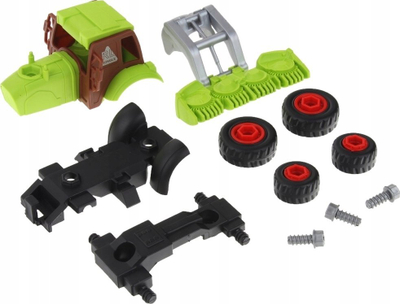 Lodër makinë bujqësore Adar DIY, me vida dhe kaçavidë, jeshile