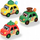 Makina lodër Dickie Toys ABC Fruit Friends, 12 cm, me muzikë, shumëngjyrëshe