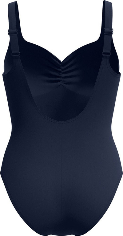 Костим за капење едноделен Speedo AquaNite, за жени, отпорен на хлор, црн