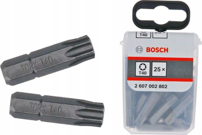 Set kokë kaçavide Bosch, 25 copë, 25mm