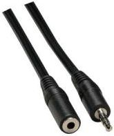 Kabllo audio Jack, 5 m, e zezë