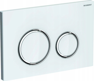 Buton shkarkimi Geberit Sigma 21 115.884.1, dual flush, i bardhë