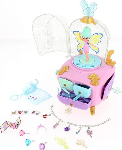 Kuti muzikore bizhuterish FunLockets Secret Fairy, me zanë që rrotullohet, me sirtarë, shumëngjyrëshe