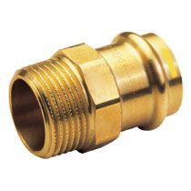 Lidhës Conex V Press Gaz GZ 18x3 / 4 ", bakër-bronz
