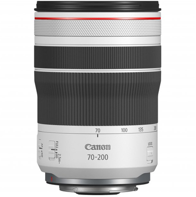 Obektiv telefoto Canon RF 70-200mm F4L IS USM, për EOS R, me stabilizim optik, i bardhë