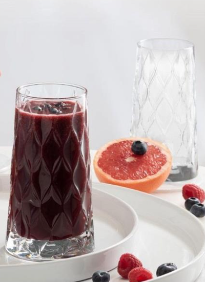 Gotë për koktej Paşabahçe Leafy, 0.45 L x 4 copë