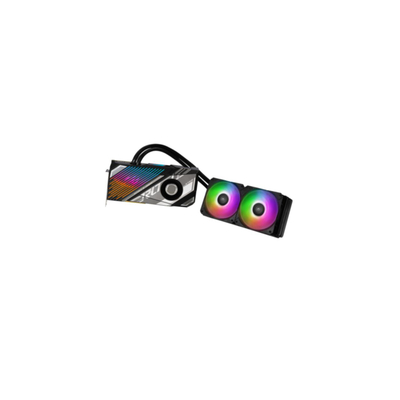 Kartë grafike ASUS ROG Strix LC RTX 4090 O24G Gaming, 24GB GDDR6X, me ujë të ftohtë, e zezë