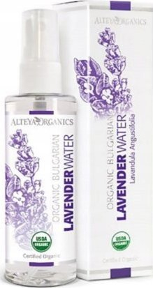 Sprej me ujë livando Alteya Organics Lavender Water, 100 ml, bio, i tejdukshëm