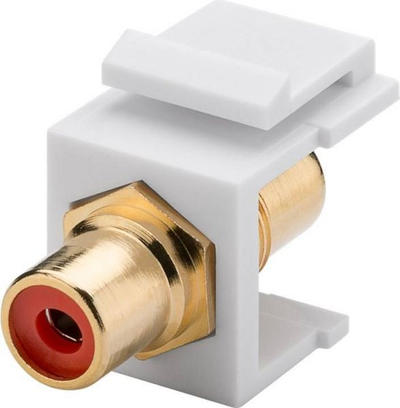 Prizë audio RCA Goobay 79669, për panel, e kuqe
