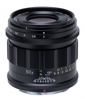 Objektiv Voigtlander Apo Lanthar 50mm f/2 II, Nikon Z, asferik, i zi