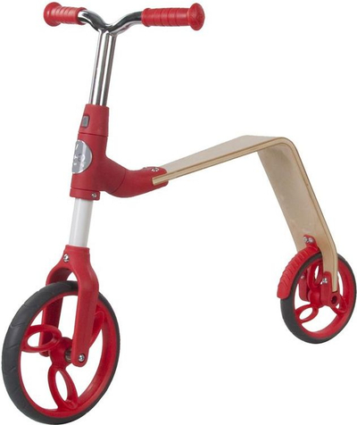Biçikletë ekuilibri Sun Baby Balance 360°, e kuqe