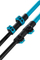 Shkopinj trekking Volven Adventure Pro, alumini, të rregullueshëm 65-135cm, blu