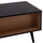 Tavolinë lounge Charleen HM8668 100×50×40,5 cm, zezë