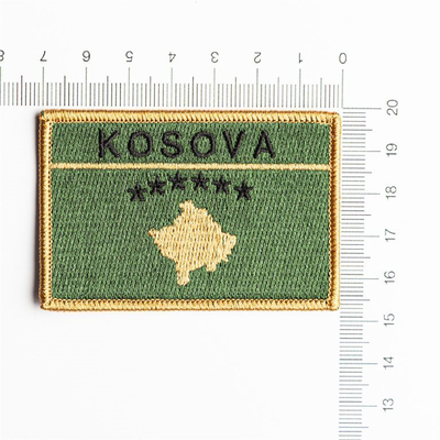 Emblemë Me Qendisje HOTSHOT Kosova HT-25010