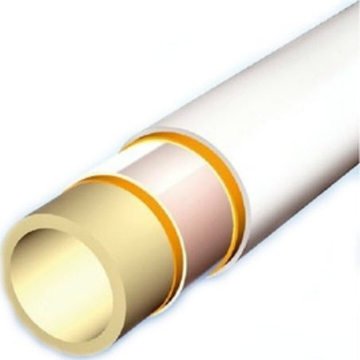 Tub shumë‑shtresash Tece Flex PE-Xc/Al/PE-RT, 25x4mm, 50m, i bardhë