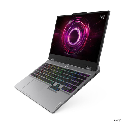 Laptop gaming Lenovo LOQ 15AHP10, 15.6" FHD 144Hz, Ryzen 5, RTX 5050, 16GB RAM, 1TB SSD, gri